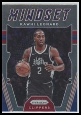2021-22 Panini Prizm Mindset #14 Kawhi Leonard Los Angeles Clippers
