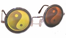 BUY 1 GET 1 FREE HOLOGRAPHIC YIN YANG GLASSES hologram 3-D unisex HIPPIE new