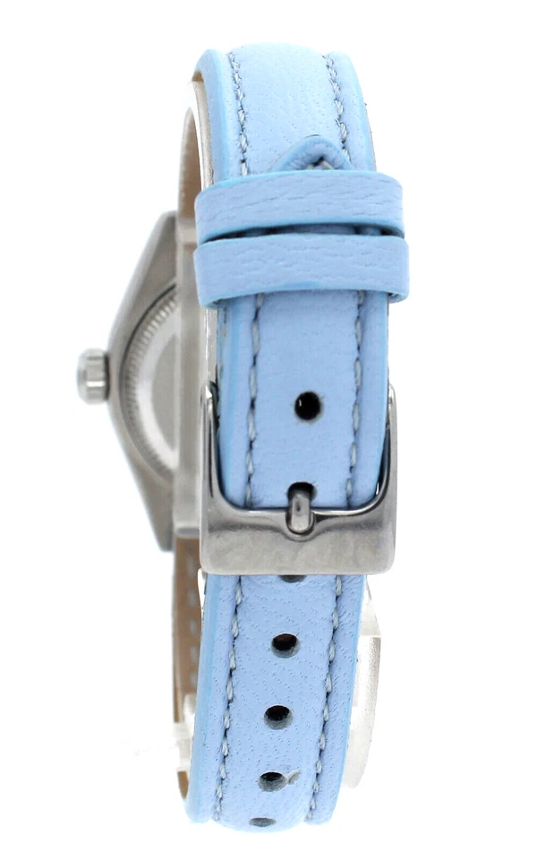 Damas Vintage Rolex Oyster Perpetual Datejust 26 mm esfera plateada oro blanco Foto 4 de 4