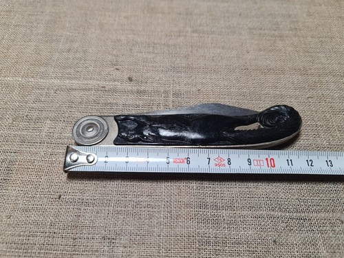 Vintage Soviet TOURIST folding knife BELKA USSR....KNIFE NEW USSR.. - Picture 4 of 9