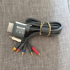 Genuine Microsoft Xbox 360 Console HD AV Cable Component X810972-001 Gray