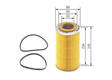 BOSCH Ölfilter 1 457 429 493 für ASTON MARTIN AUSTIN MG MORRIS ROVER SKODA