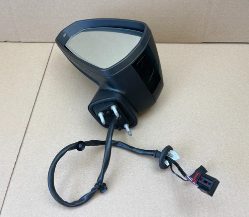 2015-2020 AUDI S3 Left Side Door Mirror Blind Spot Driver 8V5857409L, 8V0857535F