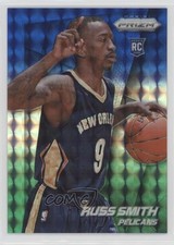 2014-15 Panini Prizm Blue & Green Mosaic Prizm Russ Smith #288 0a1
