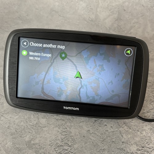 TomTom Go 60 4FC64 6in Satellite Navigation System - Europe Map