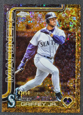 2025 Topps Gilded Ken Griffey Jr. Gold Mini-Diamond Refractor /50 Mariners