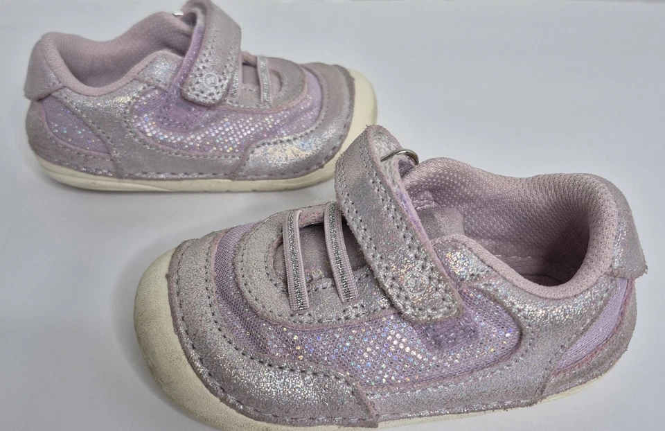 Stride Rite Niñas Pequeñas Pequeño Jazz Champagne Niñas Pequeñas Talla 6W Foto 3 de 4