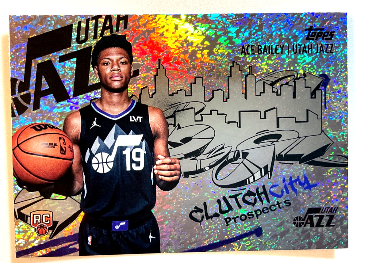 2025-26 Topps Ace Bailey #CC-5 Clutch City Prospects Sandglitter