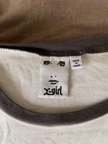 X-Girl 25th anniversary Hysteric Glamour Long T-Shirt S slim Fit Y2K SK1595 - Picture 3 of 5