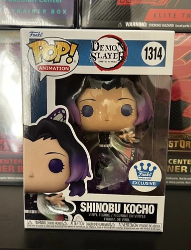 Funko Pop! Demon Slayer Shinobu Kocho #1314 Special Edition with POP Protector