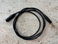 Mogami Neglex 2534 1/4" TRS to Gold Neutrik XLR Male Audio Cable 6 ft