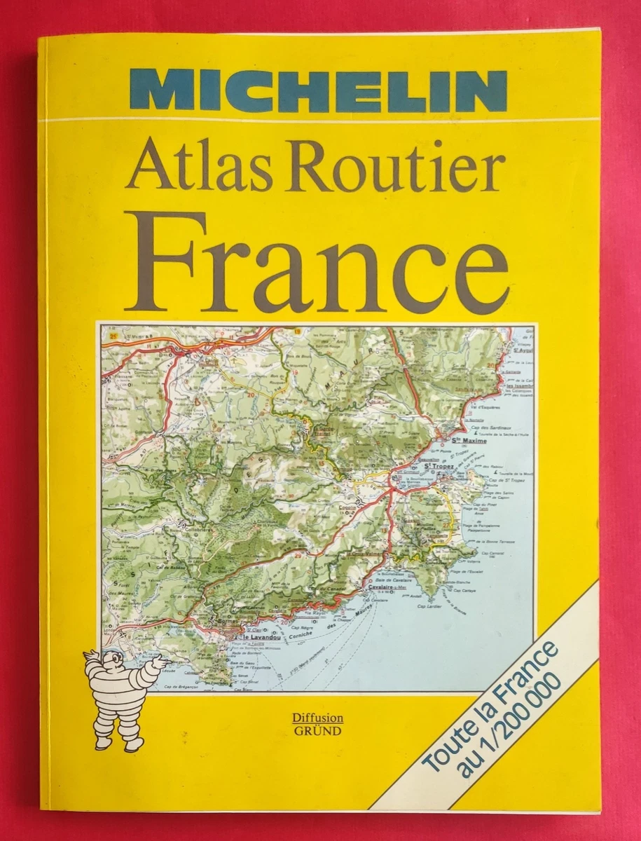 Atlas routier Michelin France PRO de la route 2026