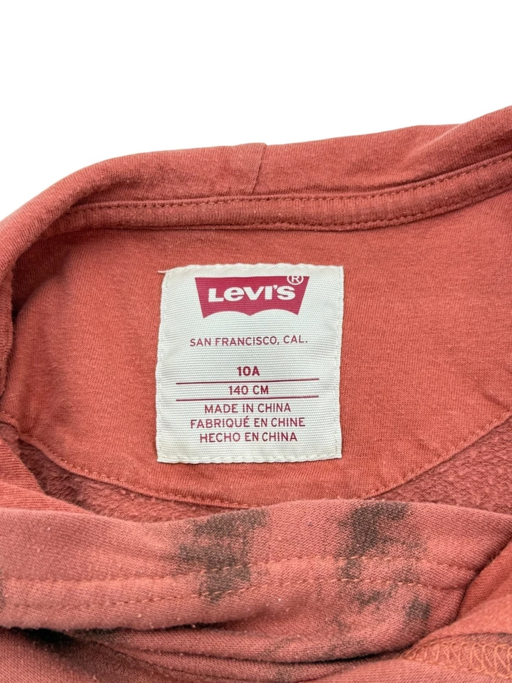 LEVIS'S STRAUSS & CO Niños Jersey Sudadera con Capucha Suéter Talla 10 Años (140 cm) Foto 4 de 4