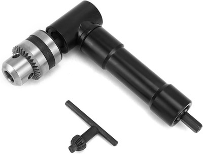 90 Degree Right Angle Drill Attachment Adapter with 8Mm Hex Compatibility