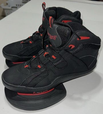 Strength Systems Training Shoes Men s 12 Black Red Plyometric Vertical Jump EUC