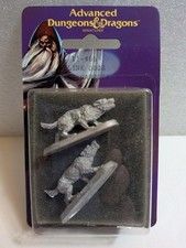 Blink Dogs Miniatures - AD D Dungeons  Dragons 11-466 New 