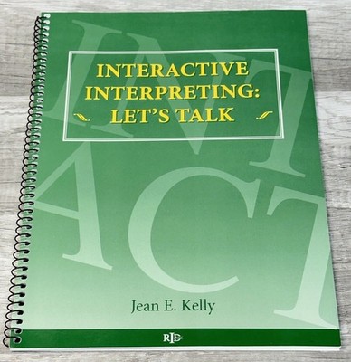 Interactive Interpreting Let's Talk, Registry of Interpreters for the Deaf #2