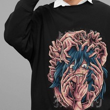 Jujutsu Kaisen Sweatshirt Mahito Sweater JJK Anime Pullover Itadori Gojo Sukuna