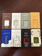 8 New Pura Refills - Volcano, Frazier Fur, Yuzu Citron, White Tea, 4 More