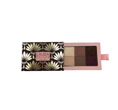Laura Geller New York 6 Shade Eye Shadow EyeColor Palette 0.35oz/10g Blotchy