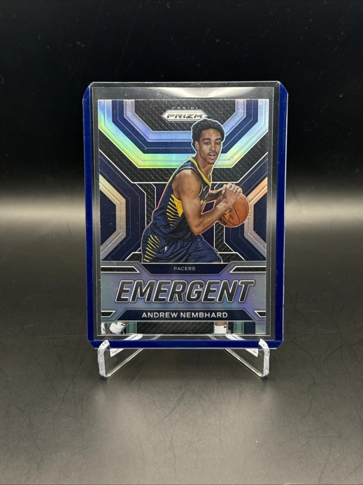 🟡🔵2022-23 Panini Prizm Emergent - Silver Prizm #2 Andrew Nembhard (NM)🔵🟡