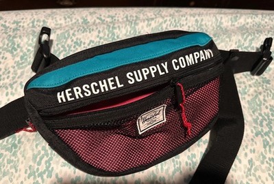 NWOT Herschel Supply Co. Classic Fanny/Waist Bag- turquoise/pink