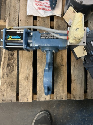 #ad DEZURIK9470312CYLINDER POWERPAC ACTUATOR SIZE 3 WI BUTTERFLY VALVE 3quot; 175 CWP $250.00