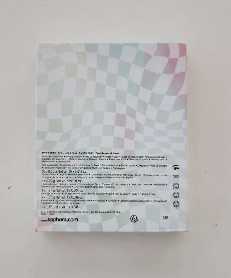 Sephora The Future Is Yours Multi-Use Palette Eye Lip Cheek 39 Colors New Boxed  - Image 3 of 4