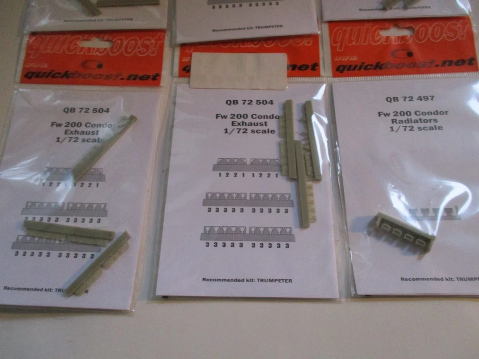 Trumpeter FW-200C-8 Condor + Upgrade Quickboos Exhaust "Bitte Lesen" - Bild 3 von 4