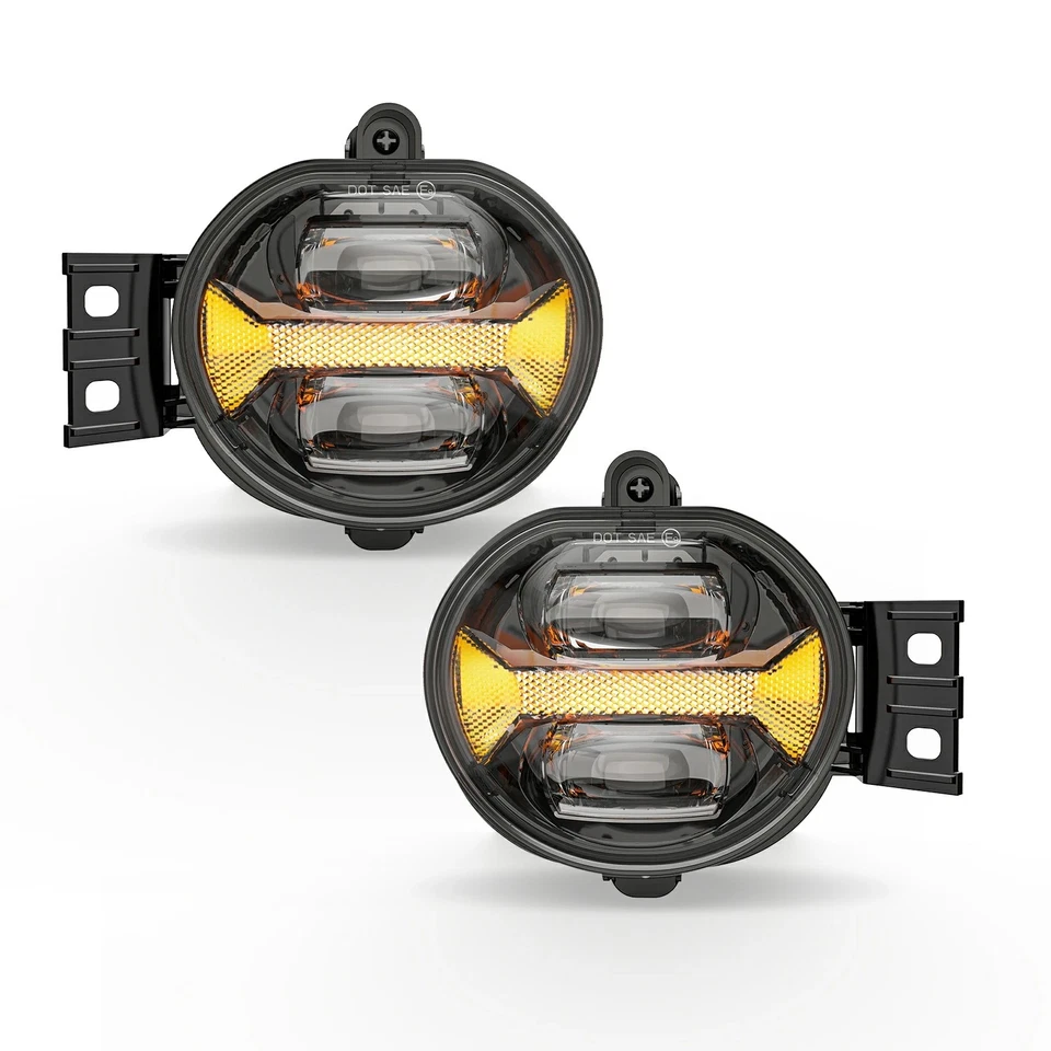 LED Nebelscheinwerfer mit DRL Für Dodge Ram 1500 2500 3500 Durango Truck 04-06 - Bild 2 von 4