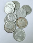 ROOSEVELT SILVER DIMES, LOT OF 10, 90% SILVER FREE SHIPPING #8798