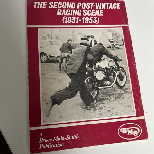 The Second Post-Vintage Racing Scene (1931-1953, Bruce Main-Smitm VGC Book - Picture 2 of 5