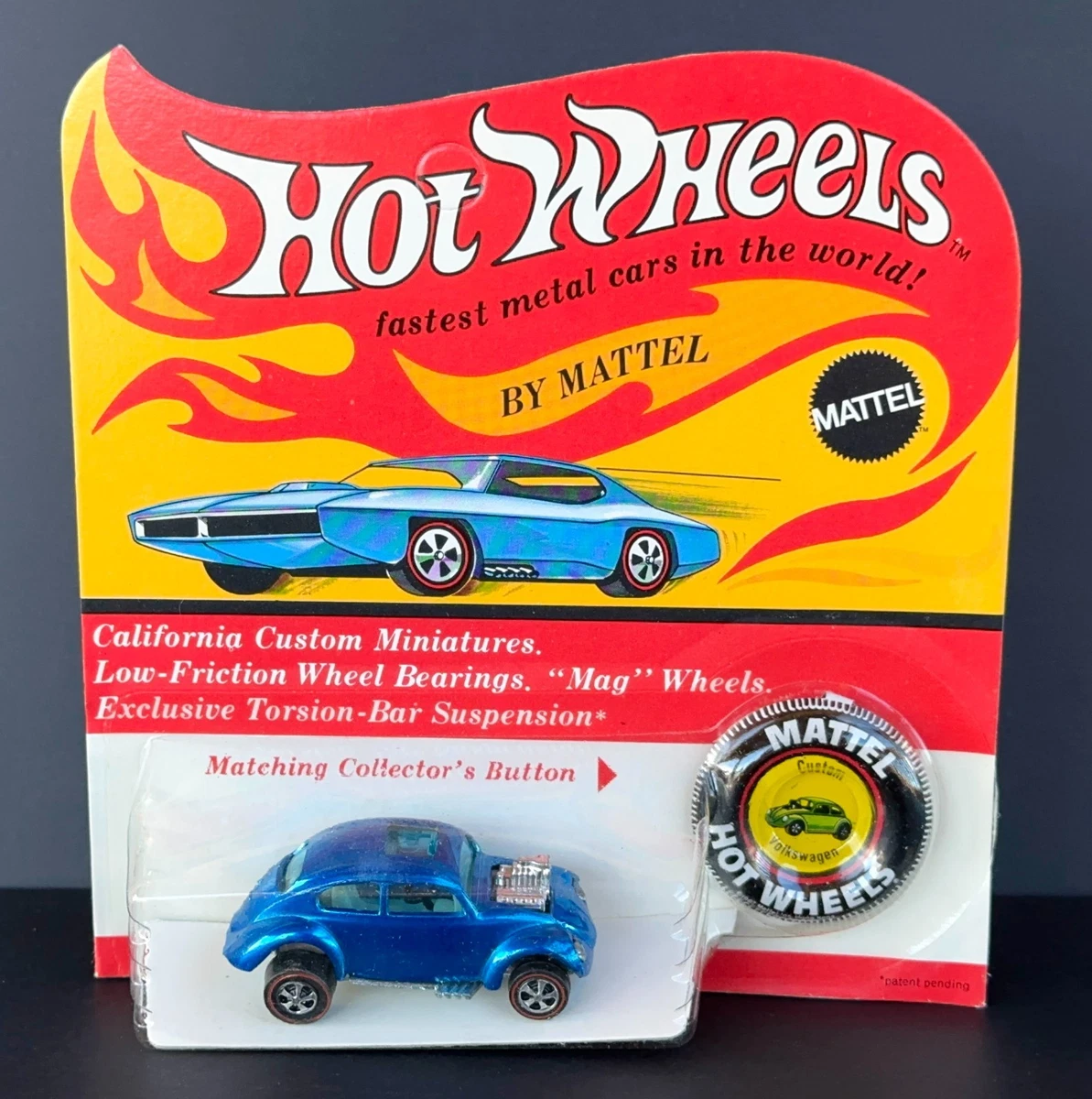 Hot Wheels Volkswagen Vintage Manufacture Diecast Cars, Trucks