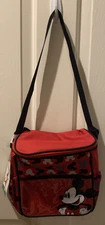 Disney Baby Mickey Mouse Mini Diaper Bag Red Gray Black NEW