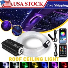 500pcs Home Car Headliner Star Light kit Roof Twinkle Ceiling Lights Fiber Optic