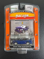 Greenlight 2006 Ford Mustang GT Vista Blue 1:64 Muscle Car Garage - NIP