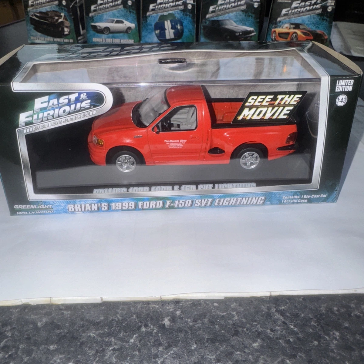 Las mejores ofertas en Greenlight Fast & Furious 1:43 vehículos