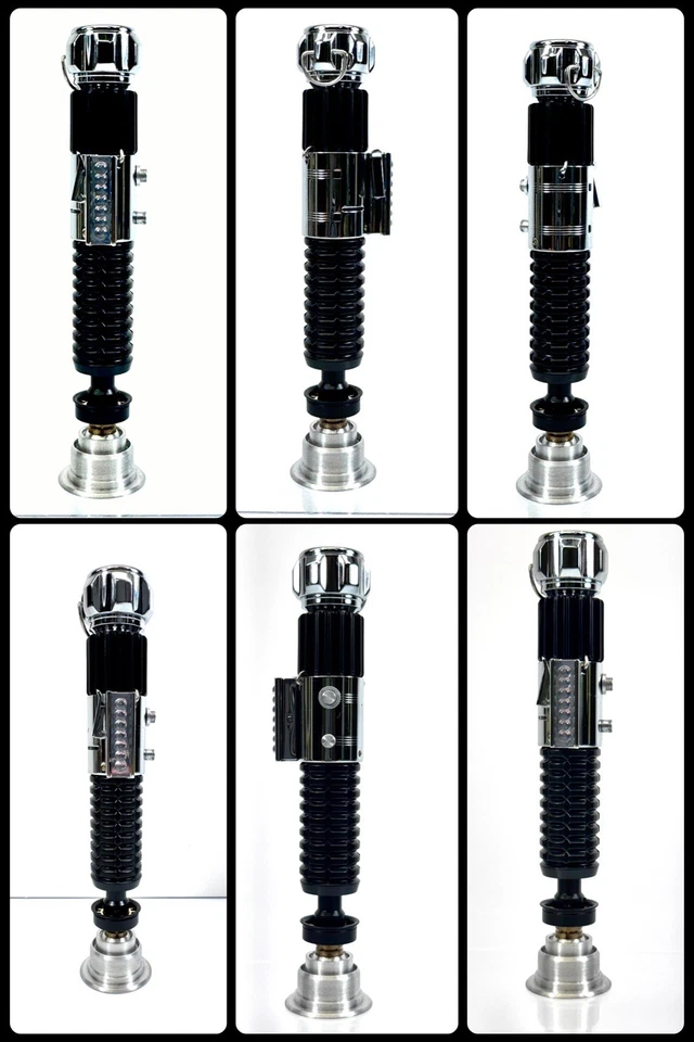 Star Wars Master Replicas Obi-Wan Kenobi .45 Scaled Lightsaber NIB SW-303 - Image 3 of 4
