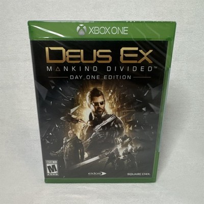Deus Ex: Mankind Divided Day One Edition (Microsoft Xbox One, 2016) New Sealed