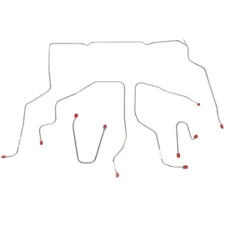 For 1995-1999 Chevrolet Tahoe Front Brake Line Kit 4x4 Steel TKT9511OM