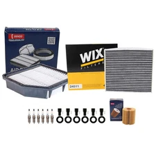 Denso Tune Up Kit NGK 6 Spark Plugs & 6 Boots Kit for Lexus GS350 IS250 IS350 V6