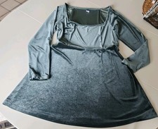 Velvet L Short Whimsy Witchy Goth Y2K Square  High Waist Flare Stretch Old Navy 