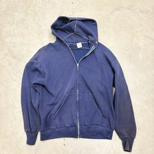 Vintage 70 s Sportswear Athletic Blank 50/50 Hoodie Men s Blue