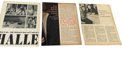 Actor Richard Chamberlain Vintage 3 Picture Cut Outs from Old Movie Magazines #1 - Picture 5 of 5