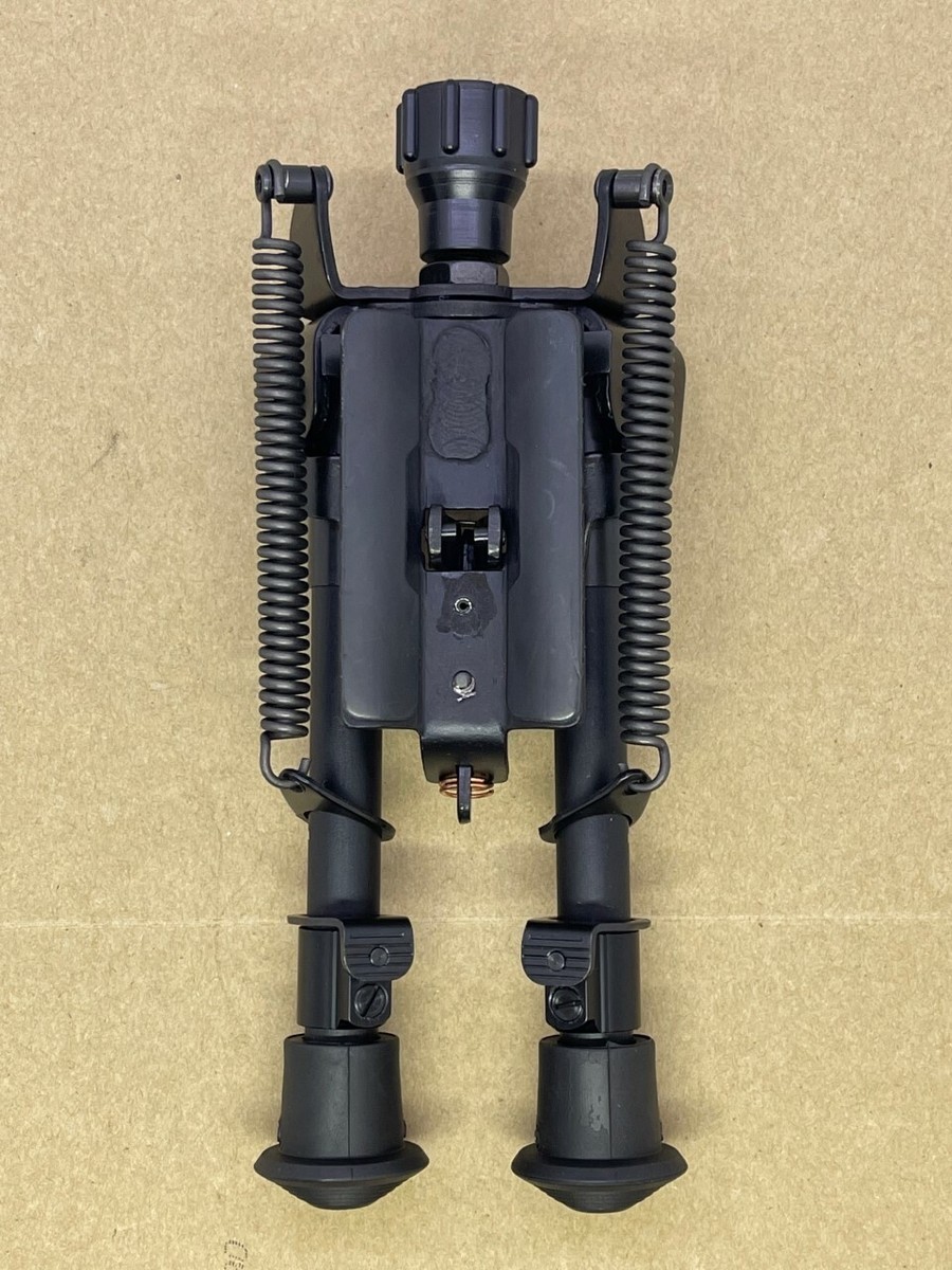 Harris Engineering SBRM Hinged Base 6 - 9in. Bipod - Black for