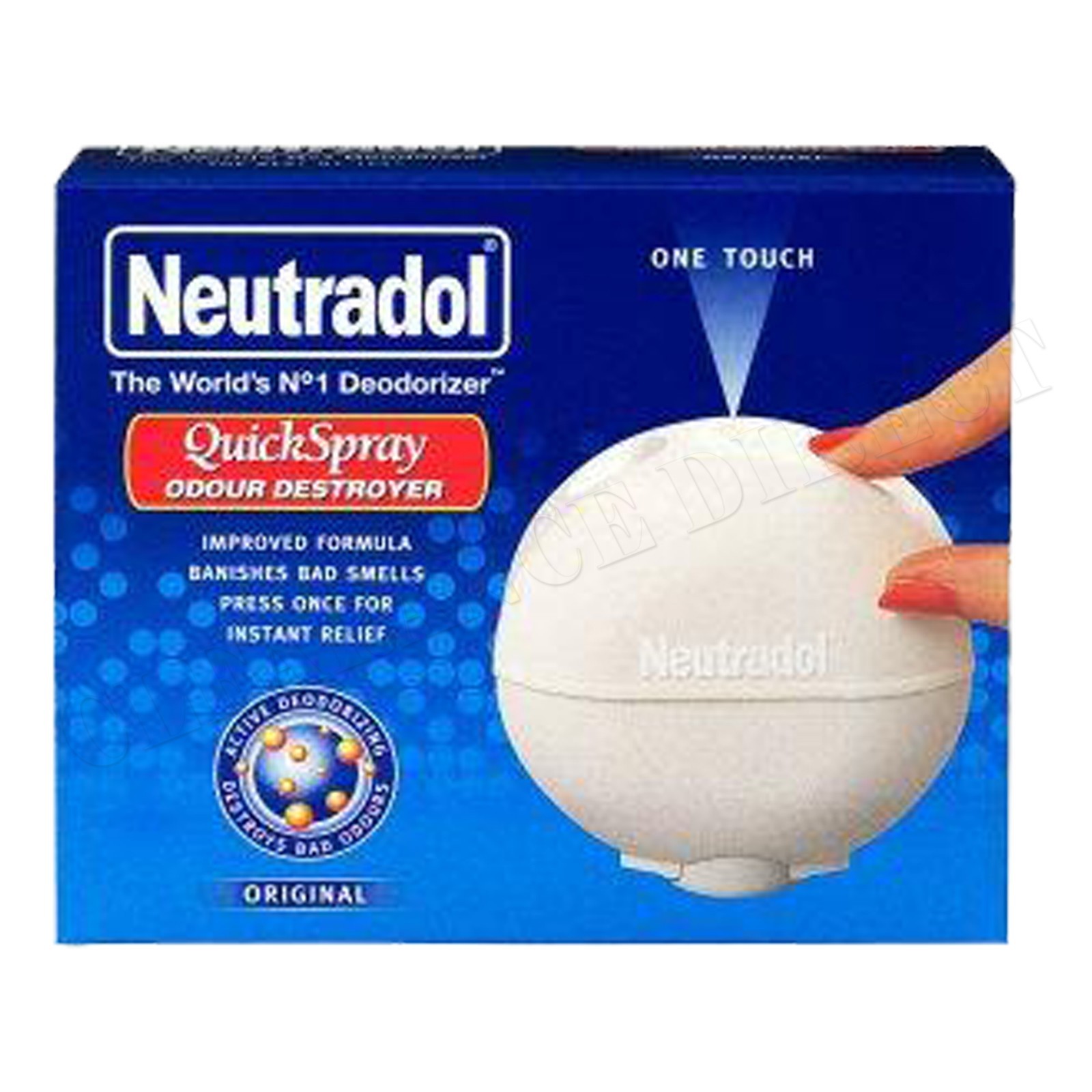 12 x Neutradol Quick Spray Original Odour Destroyer Air Freshner 50ml FREE POST eBay