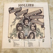 HOLLIES clarke hicks sylvester calvert elliott 1977 Promo  NM Vinyl/VG+