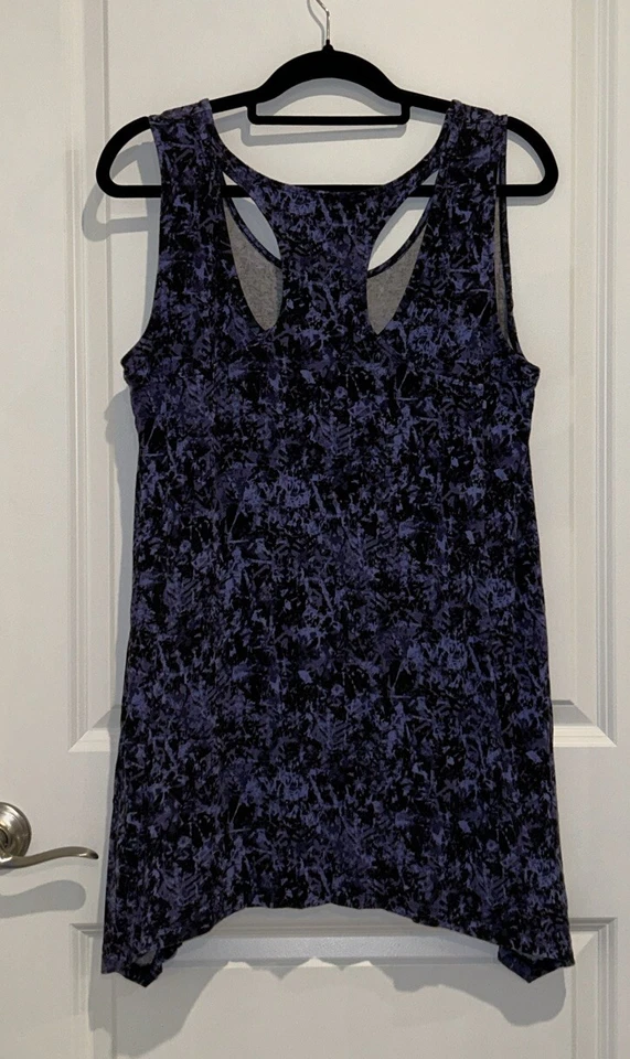 Soma Intimates большой ночное платье спортивная пижама сна черный и фиолетовый - Изображение 3 из 3