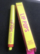 Lime Crime Lip Pops Satin Lipstick Shade Sangria 2g NIB Twist & Click Tube