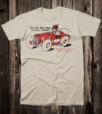 Hot Rod Tee T Shirt Drag Race Racing Speed Shop Hollywood Accessories